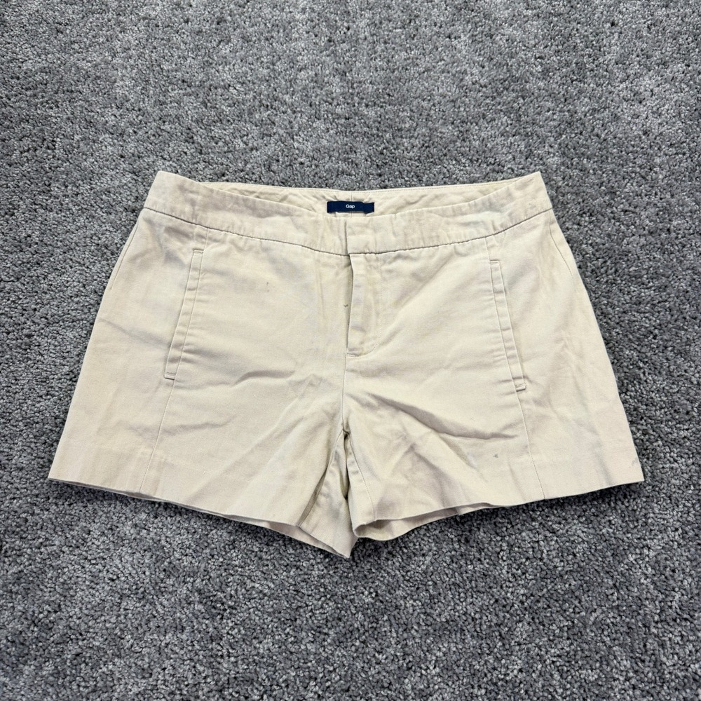 Gap Shorts Womens 2 Beige Chino